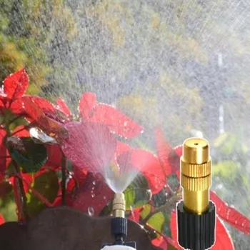 6mm Connect Brass Misting Sprinkler Adjustable Nozzle Micro Irrigation Drip Watering Home Sprayer Micro Drip Irrigation M166
6mm Connect Brass Misting Sprinkler Adjustable Nozzle Micro Irrigation Drip Watering Home Sprayer Micro Drip Irrigation M166