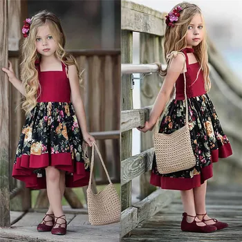2-5T Toddler Kids Baby Girls Dress 2019 Summer Sling Noble Princess Dress Floral Print Lace Party Wedding Formal Dresses Girls
2-5T Toddler Kids Baby Girls Dress 2019 Summer Sling Noble Princess Dress Floral Print Lace Party Wedding Formal Dresses Girls