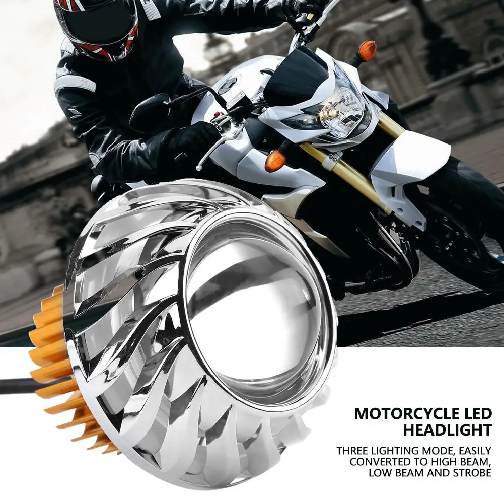 Motorcycle Headlight 12V Motorcycle 1200lm LED Headlight Red Light Projector Head Lamp high beam low beam strobe Three mode
Motorcycle Headlight 12V Motorcycle 1200lm LED Headlight Red Light Projector Head Lamp high beam low beam strobe Three mode