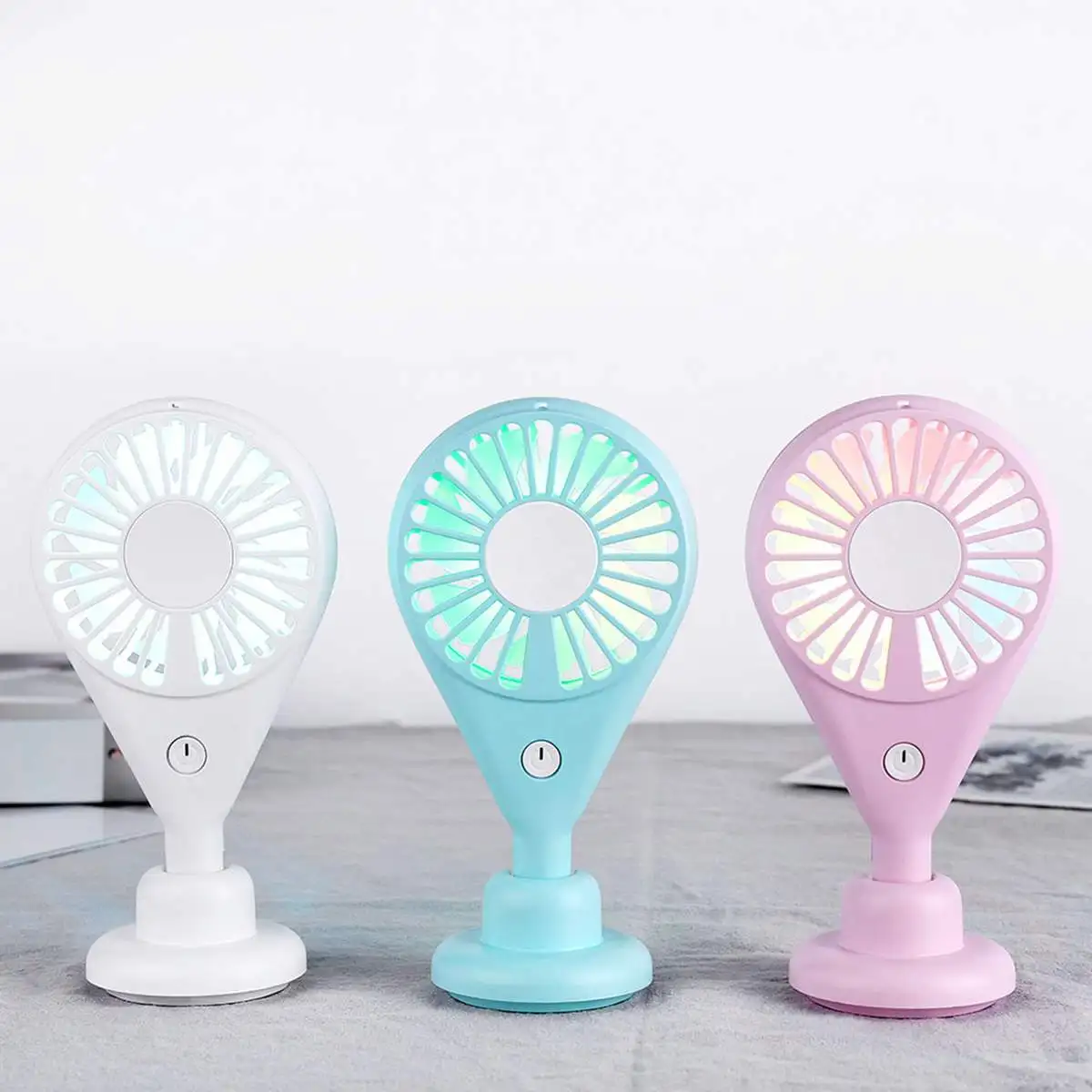 Portable Mini USB Handheld Desktop Fan Built in LED Breathing Light Desk Table Hanging Electric Small Fan Outdoor Travel
Portable Mini USB Handheld Desktop Fan Built in LED Breathing Light Desk Table Hanging Electric Small Fan Outdoor Travel