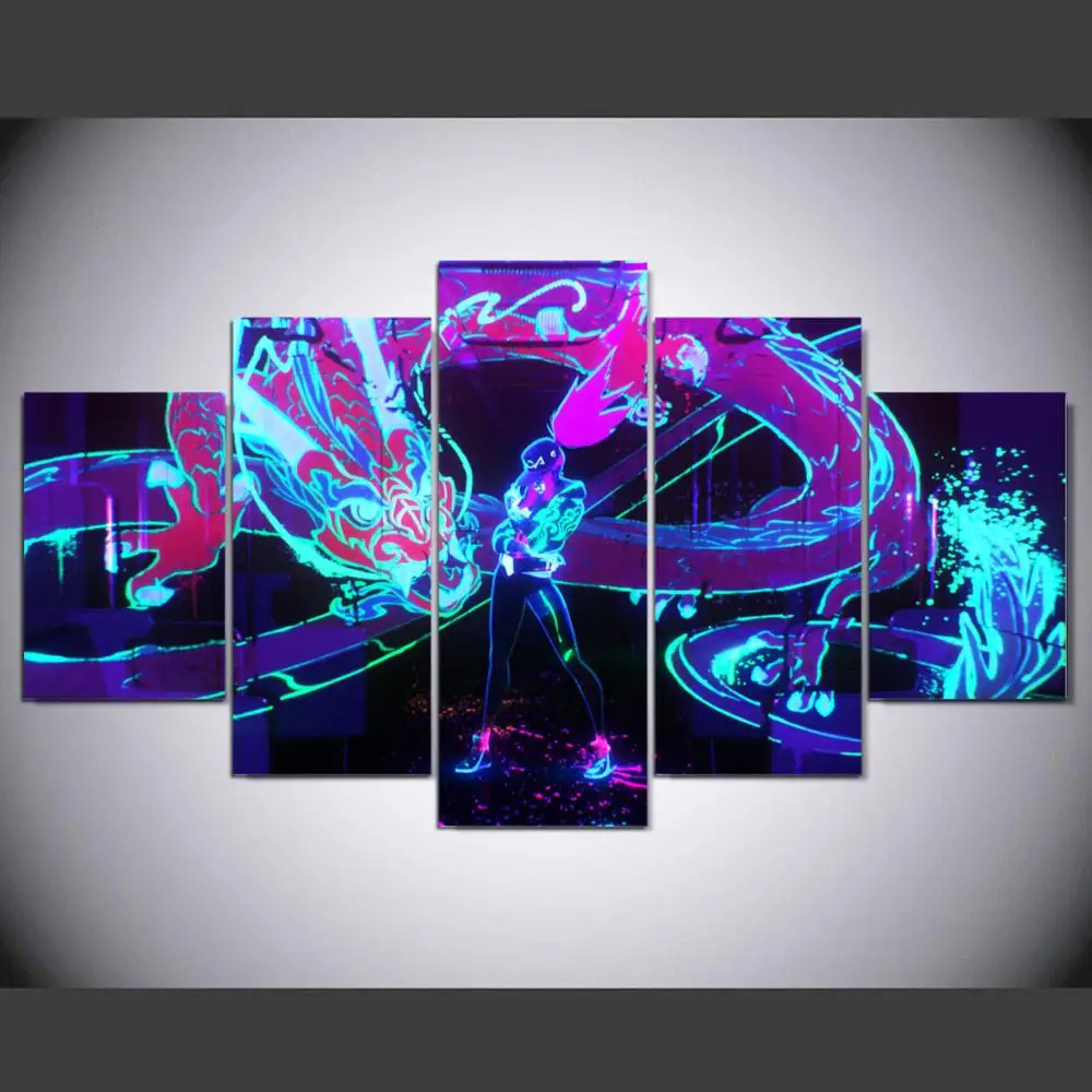 HD canvas printed painting 5 piece League of Legends LOL KDA Akali Splash Art Home decor Poster Picture For Living Room YK-1226
HD canvas printed painting 5 piece League of Legends LOL KDA Akali Splash Art Home decor Poster Picture For Living Room YK-1226
