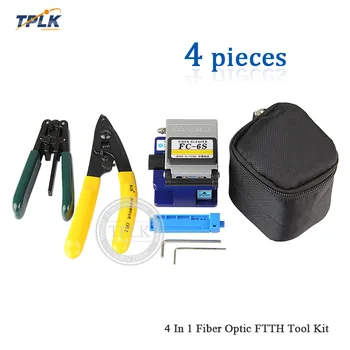 Hot sale 4pcs/set FTTH Tool Kit with FC-6S Fiber Cleaver and OFiber Optic Stripper Tools Other
Hot sale 4pcs/set FTTH Tool Kit with FC-6S Fiber Cleaver and OFiber Optic Stripper Tools Other