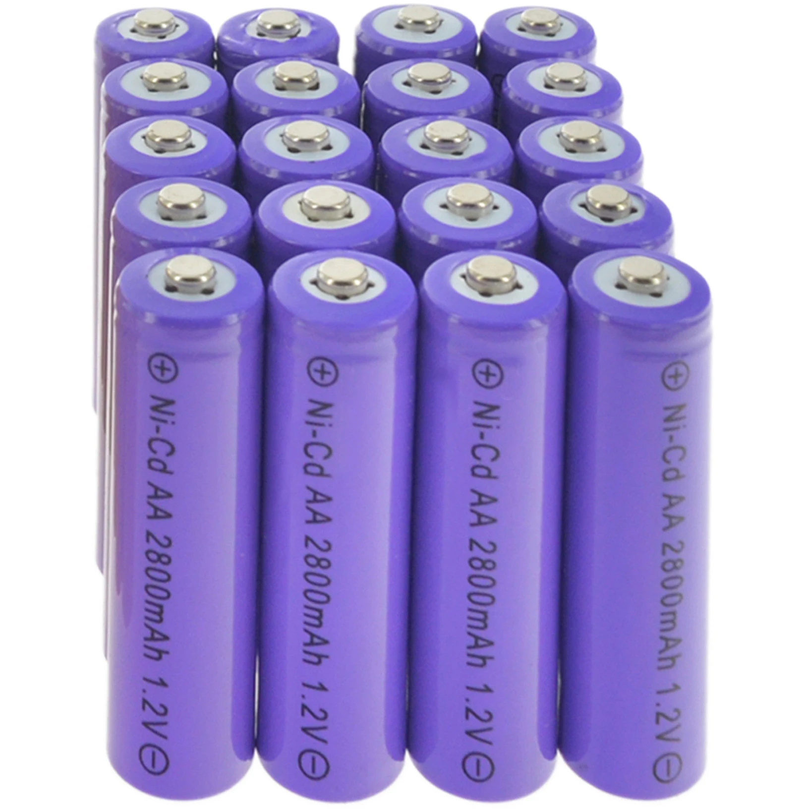 2-24 Lot AA Ni-Cd Rechargeable Battery NiCd 2800mAh 1.2v Garden Solar Light Purple Batteries cells for toys
2-24 Lot AA Ni-Cd Rechargeable Battery NiCd 2800mAh 1.2v Garden Solar Light Purple Batteries cells for toys
