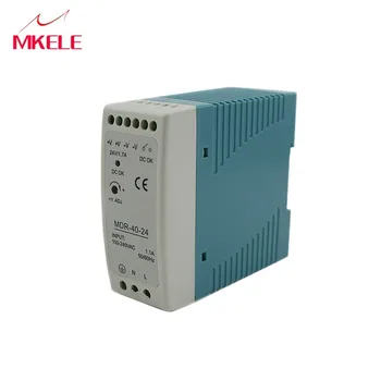 MDR-40 5 V 12 V 24 V 40 W Enkele Uitgang Industriele DIN Rail Voeding Ac Dc Converter Mini Size Switching Power
MDR-40 5 V 12 V 24 V 40 W Enkele Uitgang Industriele DIN Rail Voeding Ac Dc Converter Mini Size Switching Power