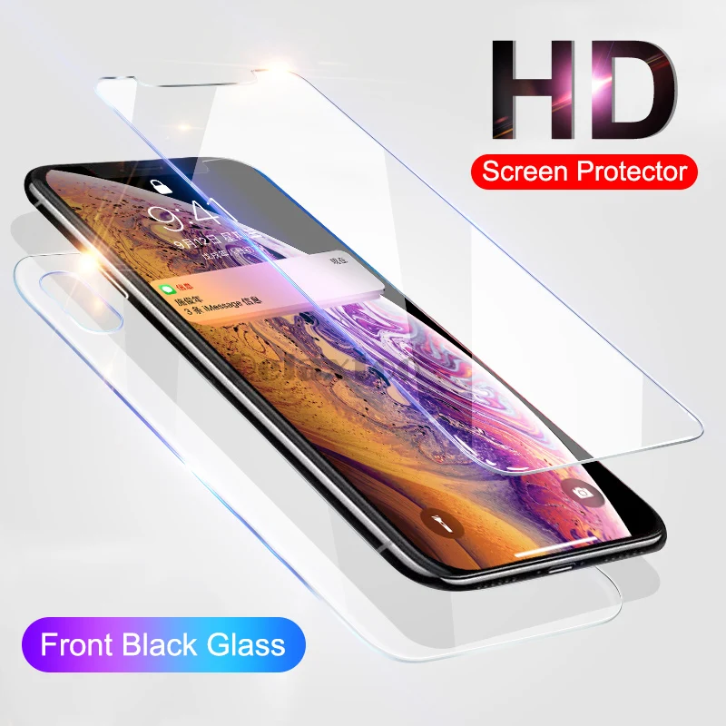 9H Protective Glass On The For iphone XS Max Screen Protector Film For iphone XS Max XR Tempered Protection Glass Front and back
9H Protective Glass On The For iphone XS Max Screen Protector Film For iphone XS Max XR Tempered Protection Glass Front and back
