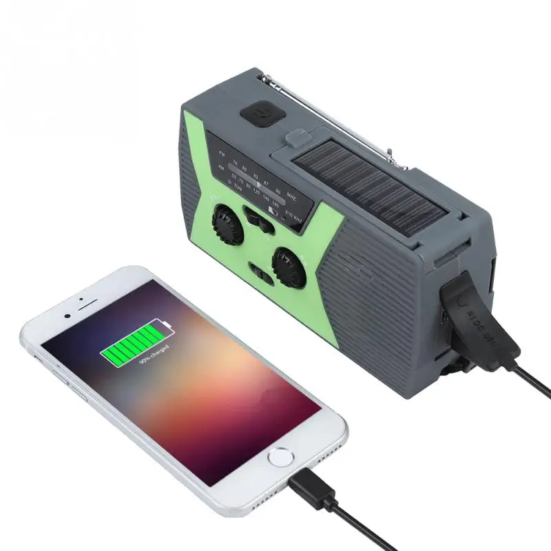 Outdoor Solar Hand Crank Generator Radio Portable Emergency Charging Radios Support led dynamo flashlight AM/FM NOAA Mini Radio
Outdoor Solar Hand Crank Generator Radio Portable Emergency Charging Radios Support led dynamo flashlight AM/FM NOAA Mini Radio