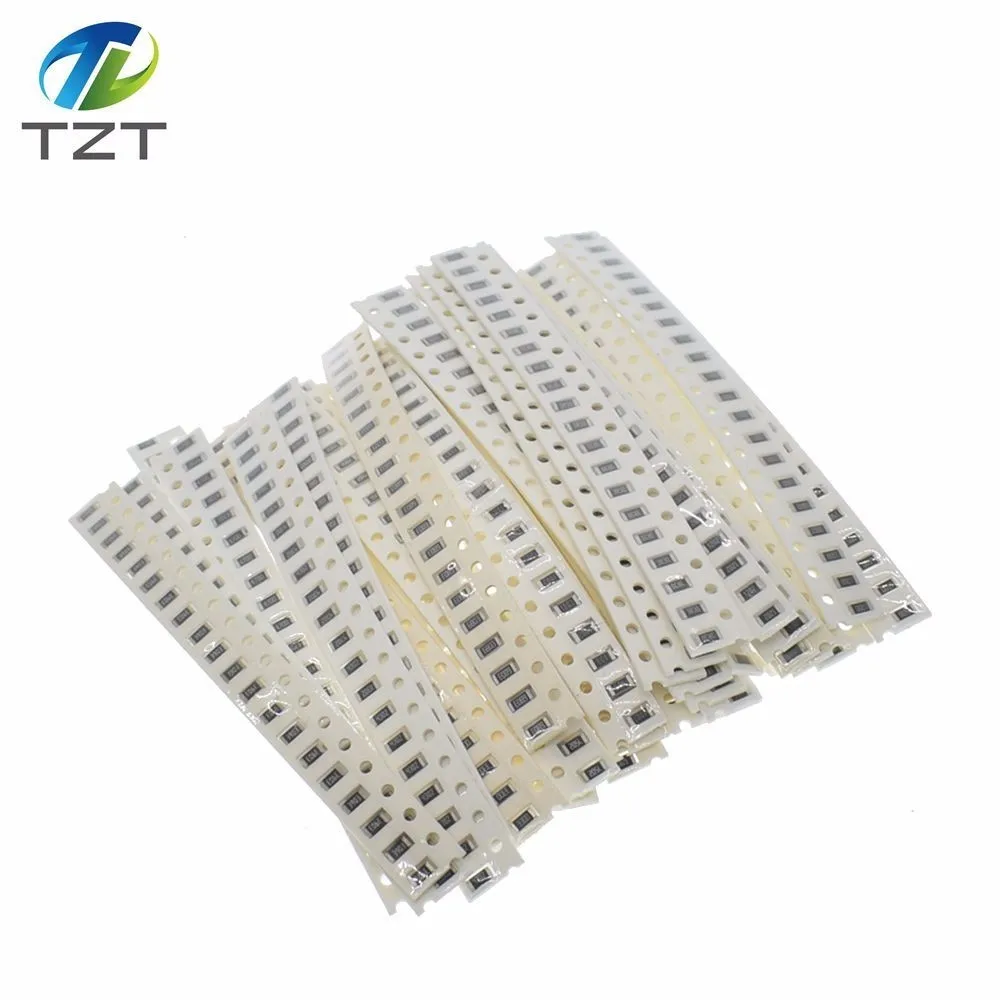 TZT 0603 0805 1206 SMD Resistor Kit Assorted Kit 1ohm-1M ohm 1% 33valuesX 20pcs=660pcs Sample Kit 1R~1M 1/10W
TZT 0603 0805 1206 SMD Resistor Kit Assorted Kit 1ohm-1M ohm 1% 33valuesX 20pcs=660pcs Sample Kit 1R~1M 1/10W