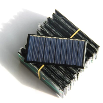 0.25W 5V 50MA Mini Solar Cell Polycrystalline Solar Panel Charger For 3.6V Battery Light Study Epoxy 60*30MM 10pcs Free Shipping
0.25W 5V 50MA Mini Solar Cell Polycrystalline Solar Panel Charger For 3.6V Battery Light Study Epoxy 60*30MM 10pcs Free Shipping