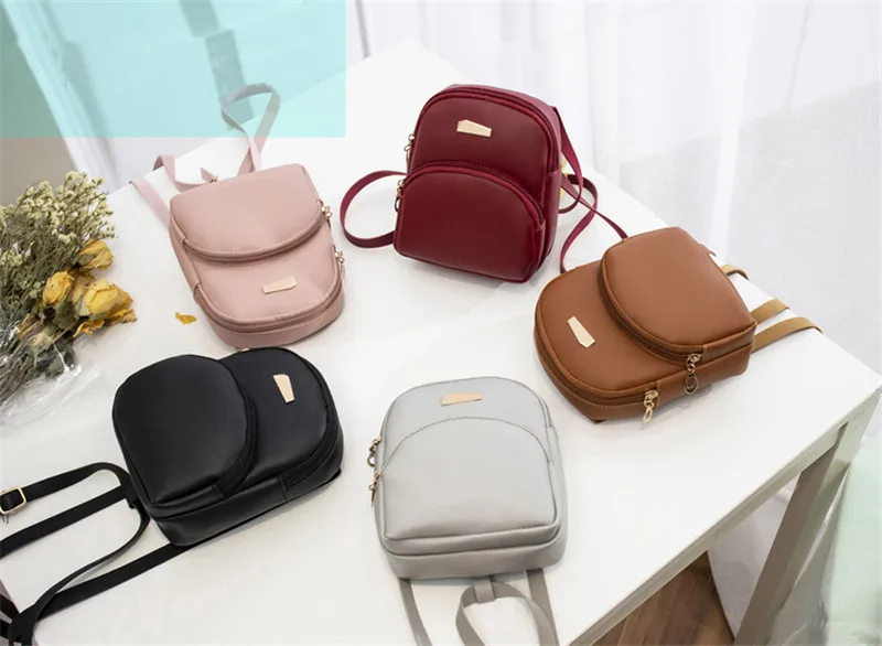 PUDCOCO Hot Sale Fashion Girl's Leather Mini Backpack Girls Cute Solid Small Travel Casual Zip Shoulder Bag
PUDCOCO Hot Sale Fashion Girl's Leather Mini Backpack Girls Cute Solid Small Travel Casual Zip Shoulder Bag