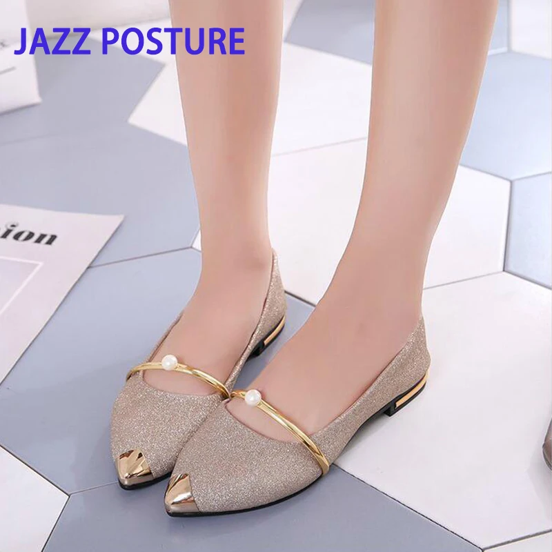 New women's fashion sequins shoes soles with good quality simple pointed casual shoes metal decoration y364
New women's fashion sequins shoes soles with good quality simple pointed casual shoes metal decoration y364