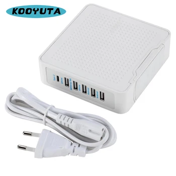 Universal Quick Charger 5USB Ports 5V+3.1 Type-C Interface 5V 10A Fast Charging for iPhone Samsung android phone Charger Adapter
Universal Quick Charger 5USB Ports 5V+3.1 Type-C Interface 5V 10A Fast Charging for iPhone Samsung android phone Charger Adapter