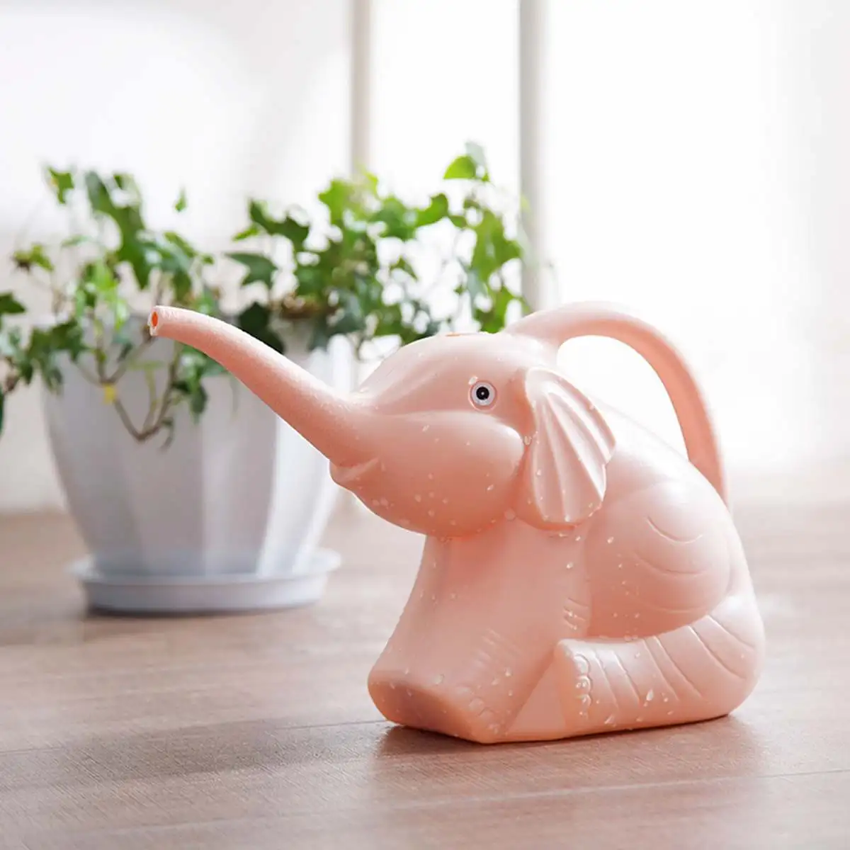 Outdoor Elephant Watering Can 2 quart 1/2 Gallon Home Patio Lawn Gardening Plant Outdoor Cute Cartoon Plastic Watering Pot
Outdoor Elephant Watering Can 2 quart 1/2 Gallon Home Patio Lawn Gardening Plant Outdoor Cute Cartoon Plastic Watering Pot