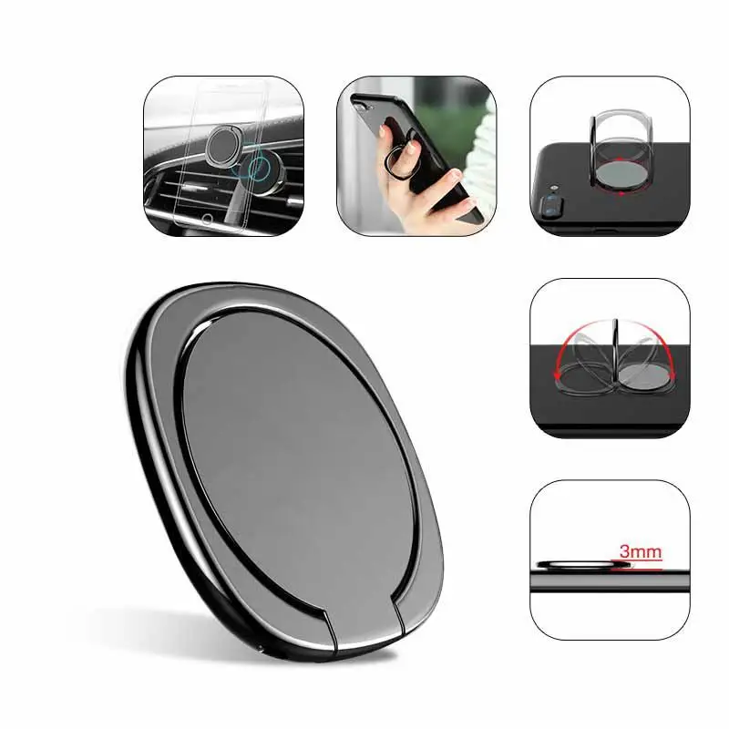 Metal Mobile Phone Socket Holder Universal 360 Degree Rotation Finger Ring Holder Magnetic Car Bracket Stand Accessories d18
Metal Mobile Phone Socket Holder Universal 360 Degree Rotation Finger Ring Holder Magnetic Car Bracket Stand Accessories d18