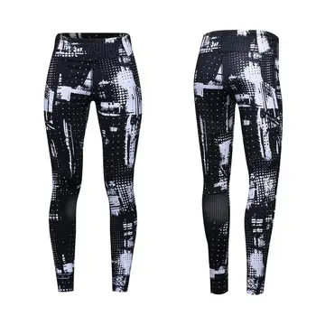 Stretch Black White Printed Leggings Women Fitness Yoga Pants Clothing Training Gym Leggins Sport Running Tights Trousers
Stretch Black White Printed Leggings Women Fitness Yoga Pants Clothing Training Gym Leggins Sport Running Tights Trousers