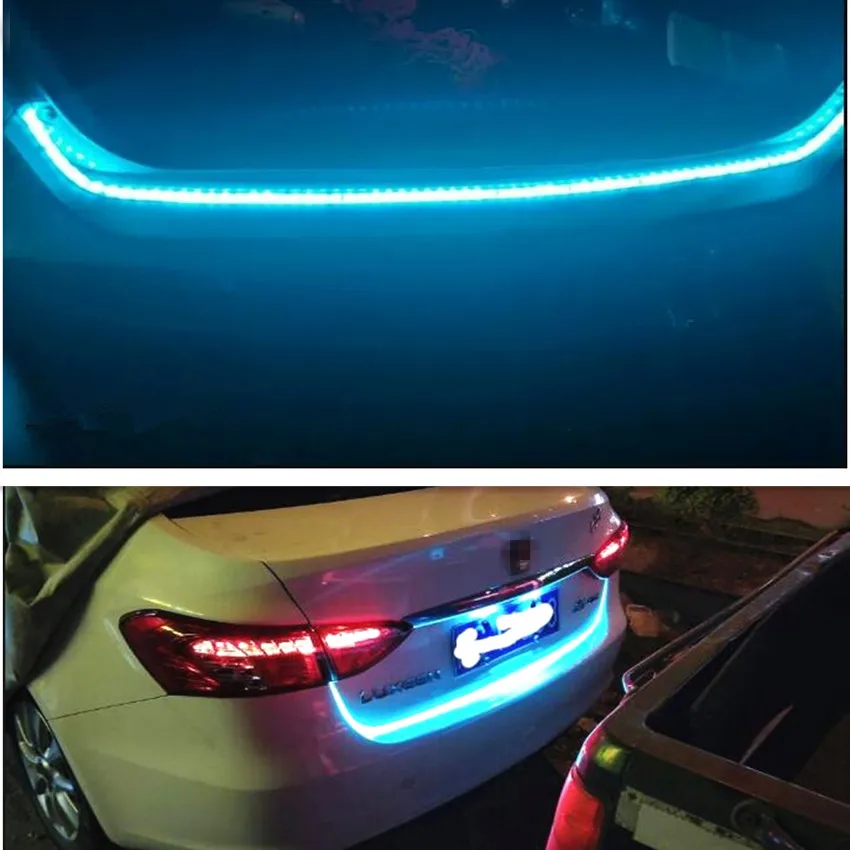 car LED Tailgate trunk Colorful flash lamp for Dodge Caliber Journey ram durango Charger Stratus Avenger Nitro Viper Megane 2 3 |