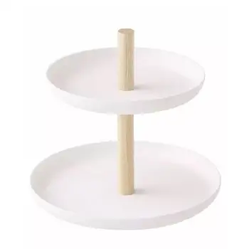 1PC Fashion Durable Multifunctional Creative Simple 2 Tier Jewelry Platter Serving Tray Cupcake Holder Fruit Platter
1PC Fashion Durable Multifunctional Creative Simple 2 Tier Jewelry Platter Serving Tray Cupcake Holder Fruit Platter