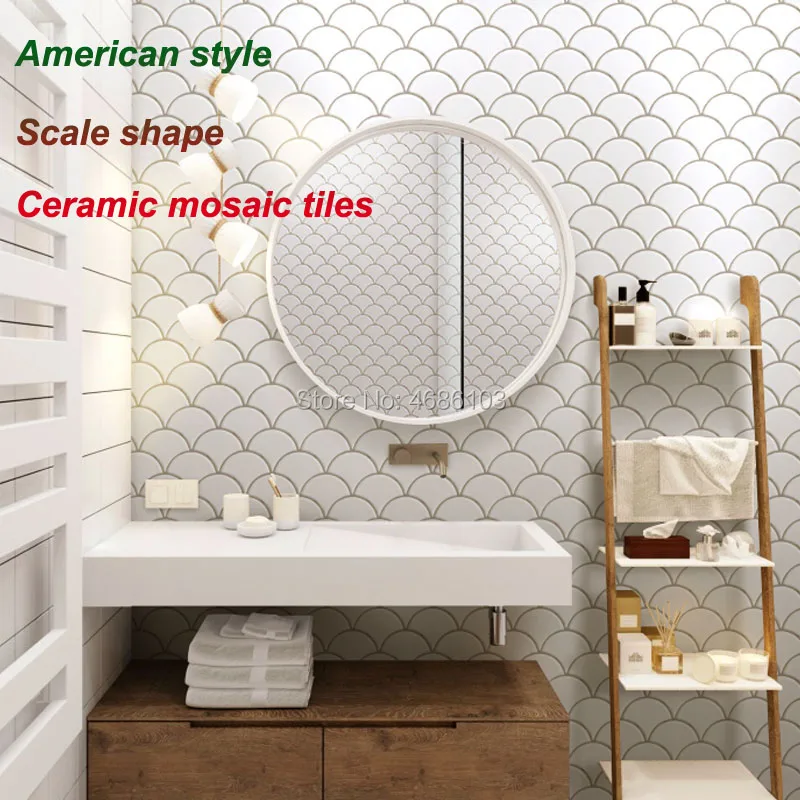 mosaic tiles blue Scale shape Ceramic mosaic tiles decoration 12pcs size 305x291MM mesh backing for bathroo/ kitchen/Bar/Toilet
mosaic tiles blue Scale shape Ceramic mosaic tiles decoration 12pcs size 305x291MM mesh backing for bathroo/ kitchen/Bar/Toilet
