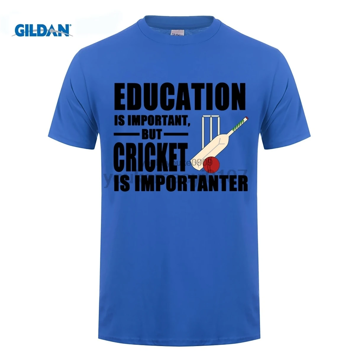 GILDAN Summer T Shirt Education Is Important Cricket Is Importanter Sporter Crew Neck Regular Short T-Shirt
GILDAN Summer T Shirt Education Is Important Cricket Is Importanter Sporter Crew Neck Regular Short T-Shirt