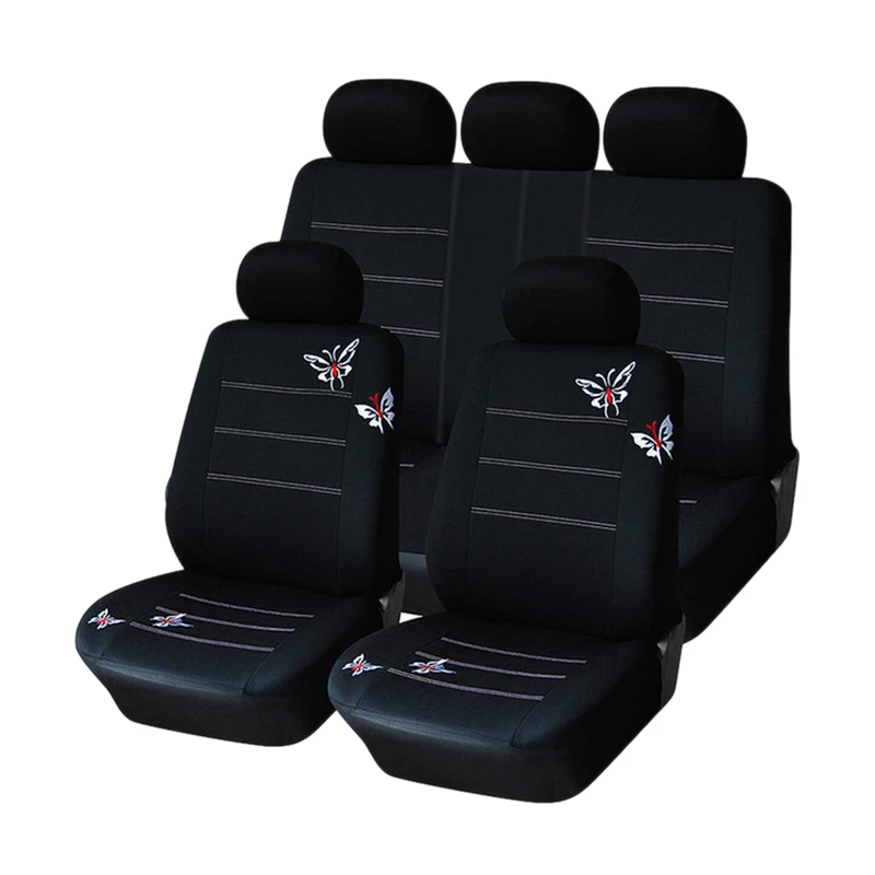 Car Universal Seat Cover Cushion Butterfly Embroidery Decorative Protective Cover
Car Universal Seat Cover Cushion Butterfly Embroidery Decorative Protective Cover