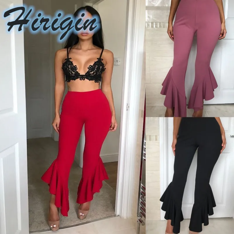 Summer Women Clothes 2019 New Summer Ladies Elegant Solid Flared High Waist Stretch Ankle-Length Pants
Summer Women Clothes 2019 New Summer Ladies Elegant Solid Flared High Waist Stretch Ankle-Length Pants