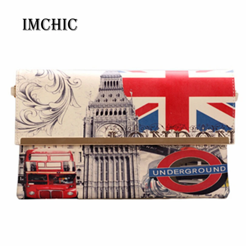 New Arrival Autumn Vintage High Quality Fashion National Flag U.S. Print Envelope Bag Day Clutch Women Messenger Bag
New Arrival Autumn Vintage High Quality Fashion National Flag U.S. Print Envelope Bag Day Clutch Women Messenger Bag