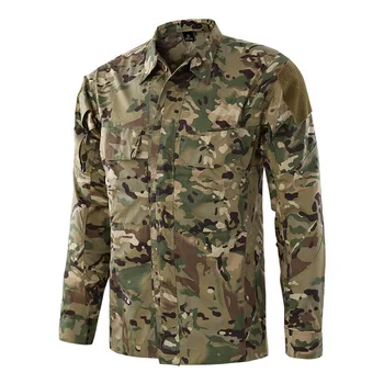 Army Fans Military Training Quick Dry Camouflage Tactical Uniform Tops Men Outdoor Hunting Cs Shooting Riding Breathable Shirt
Army Fans Military Training Quick Dry Camouflage Tactical Uniform Tops Men Outdoor Hunting Cs Shooting Riding Breathable Shirt