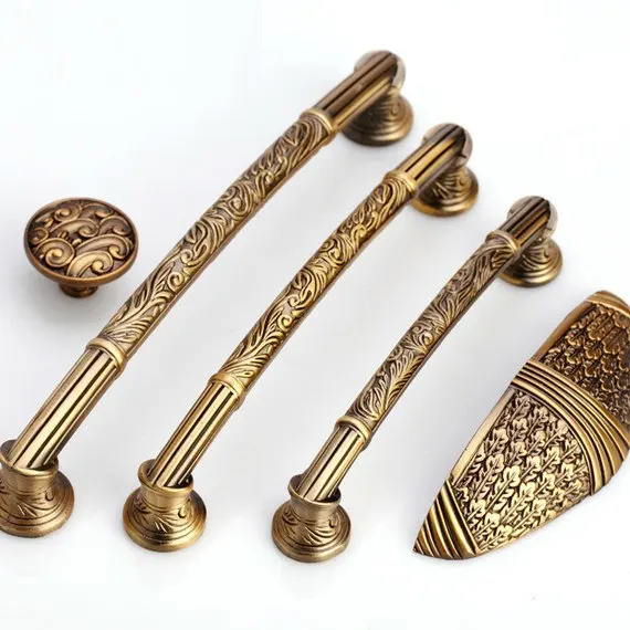 Handle Pull Drawer Pulls Handles Knobs Antique Brass Vintage Kitchen Cabinet Pull Door Handle Solid Decor
Handle Pull Drawer Pulls Handles Knobs Antique Brass Vintage Kitchen Cabinet Pull Door Handle Solid Decor