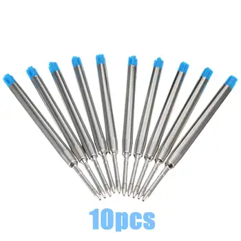 KICUTE 10PCS Blue Metal Pen Refill Ballpoint Pen Refills Fine Point Medium Standard for Parker Style Ink
KICUTE 10PCS Blue Metal Pen Refill Ballpoint Pen Refills Fine Point Medium Standard for Parker Style Ink