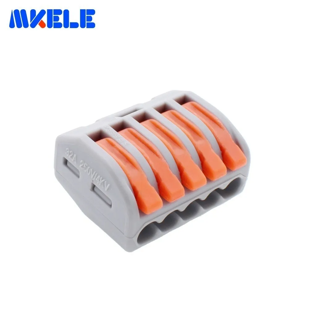 Soort 20 stks 2PCT215 Universal Compact Wire Connector 5 Pin Dirigent Terminal Block Met Lever 0.08-2.5mm2 Gratis verzending
Soort 20 stks 2PCT215 Universal Compact Wire Connector 5 Pin Dirigent Terminal Block Met Lever 0.08-2.5mm2 Gratis verzending