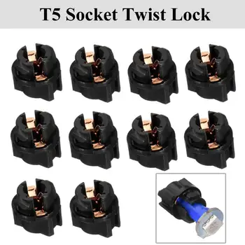 10pcs T5 Base Car Instrument Light Socket Twist Lock For PC74 Instrument Panel Cluster Plug Dash Light Bulb
10pcs T5 Base Car Instrument Light Socket Twist Lock For PC74 Instrument Panel Cluster Plug Dash Light Bulb
