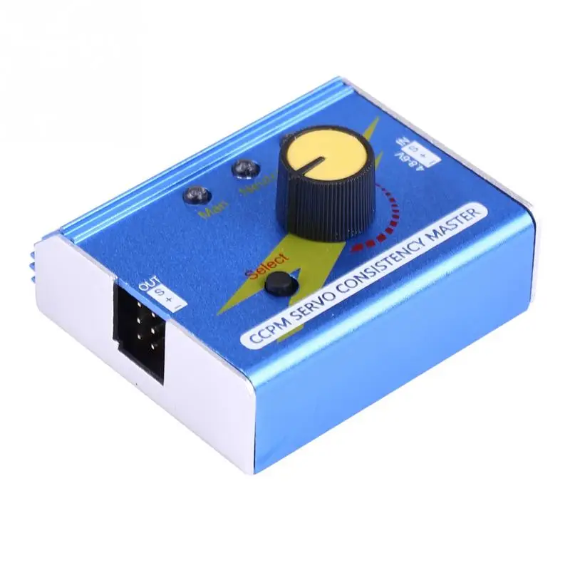Metal Multi Servo Tester CCPM Servo Consistency Master Motor Tester ESC Checker for RC Plane Car Boat high quality RC Model Part
Metal Multi Servo Tester CCPM Servo Consistency Master Motor Tester ESC Checker for RC Plane Car Boat high quality RC Model Part