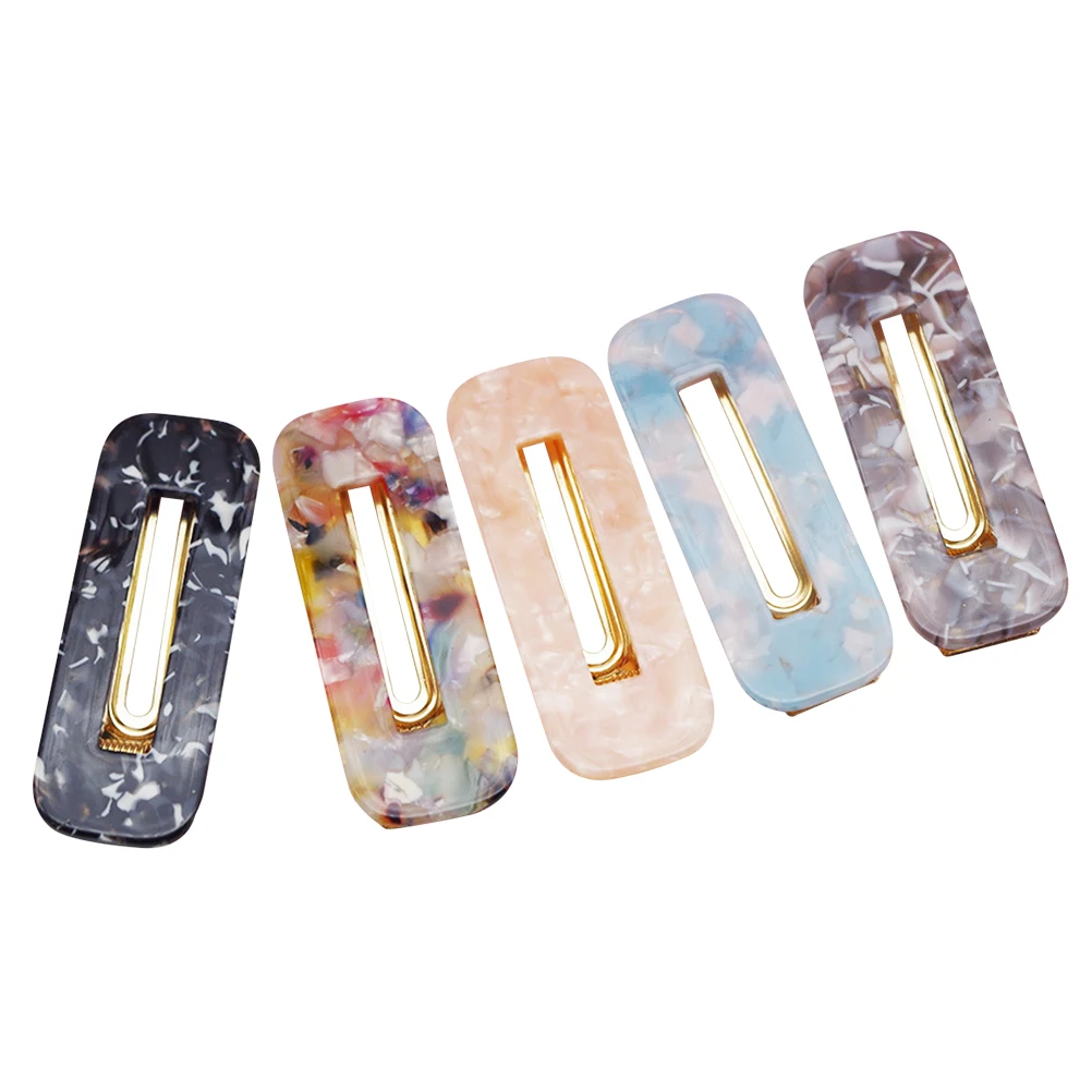 5 Pcs Hairpins Elegant Marble Equisite Square Hairpin Hair Clip Hair Ornament Barrette Headdress for Women Ladies Girls
5 Pcs Hairpins Elegant Marble Equisite Square Hairpin Hair Clip Hair Ornament Barrette Headdress for Women Ladies Girls