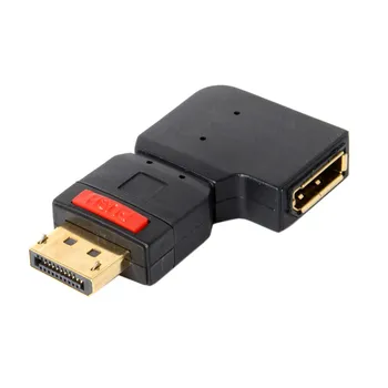 Xiwai Black Standard 90 Degree Left Angled DisplayPort Male to Female Extension DisplayPort Adapter
Xiwai Black Standard 90 Degree Left Angled DisplayPort Male to Female Extension DisplayPort Adapter