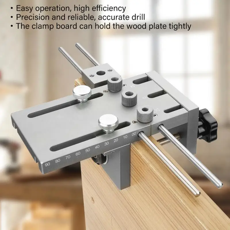 Hot Sale 3 in 1 Woodworking Self Centering Dowelling Jig Drill Guide Locator Kit 6/8/10/15mm Dowel Drill Guide Tools
Hot Sale 3 in 1 Woodworking Self Centering Dowelling Jig Drill Guide Locator Kit 6/8/10/15mm Dowel Drill Guide Tools