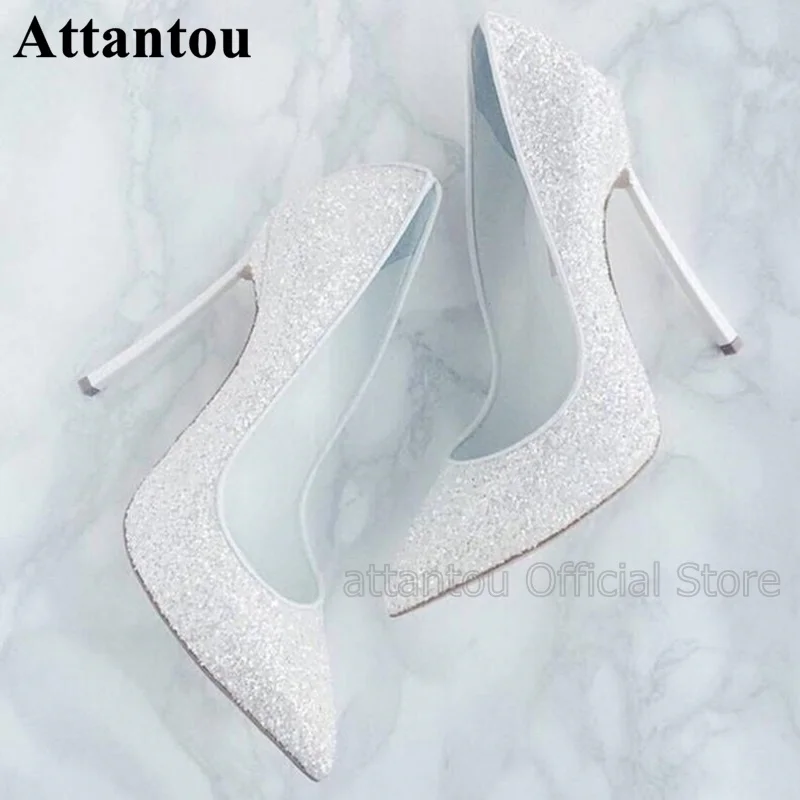 New Arrival Silver Bling Bling Crystal Pointed Toe High Heel Pumps Woman Party Shoes Metal Heeled Slip On Dress Shoes
New Arrival Silver Bling Bling Crystal Pointed Toe High Heel Pumps Woman Party Shoes Metal Heeled Slip On Dress Shoes