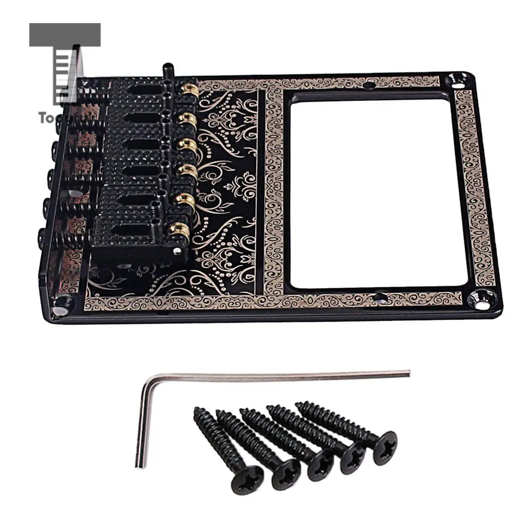 Tooyful Roller Saddle Bridge w/Screw Wrench Humbucker Mount Parts for Telecaster Electric Guitar
Tooyful Roller Saddle Bridge w/Screw Wrench Humbucker Mount Parts for Telecaster Electric Guitar