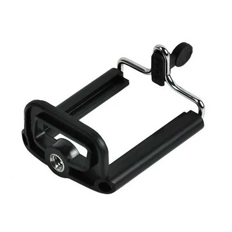 Black Phone Holder Tripod for Phone Tripod Stand with 1/4 inch Nut Screw Hole Selfie Stick Phone Clip Accessories
Black Phone Holder Tripod for Phone Tripod Stand with 1/4 inch Nut Screw Hole Selfie Stick Phone Clip Accessories