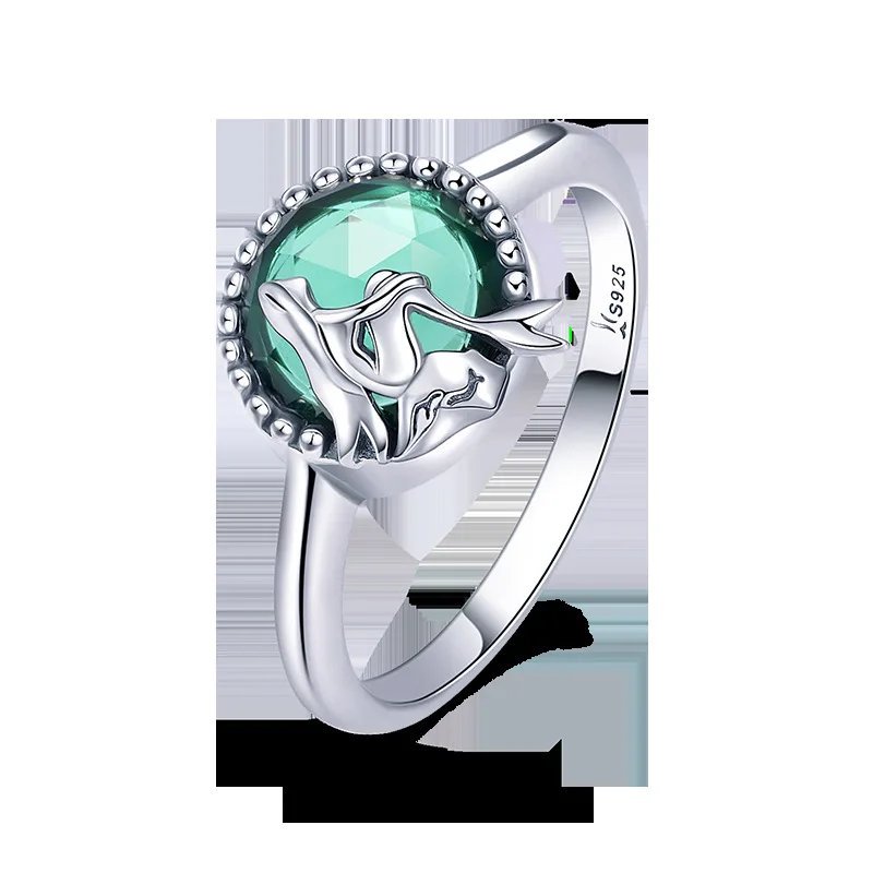 New Trendy 100% 925 Sterling Silver Story Legend Green CZ Finger Ring Women Sterling Silver Jewelry Gift SCR361
New Trendy 100% 925 Sterling Silver Story Legend Green CZ Finger Ring Women Sterling Silver Jewelry Gift SCR361
