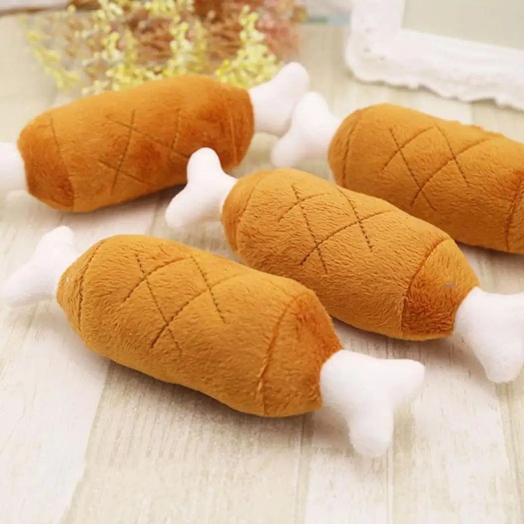 1PC Pet Dog Cat Plush Chicken Bone Shape Toy Pet Dog Cat Squeaker Sound Chewing Toy Drop Shipping
1PC Pet Dog Cat Plush Chicken Bone Shape Toy Pet Dog Cat Squeaker Sound Chewing Toy Drop Shipping
