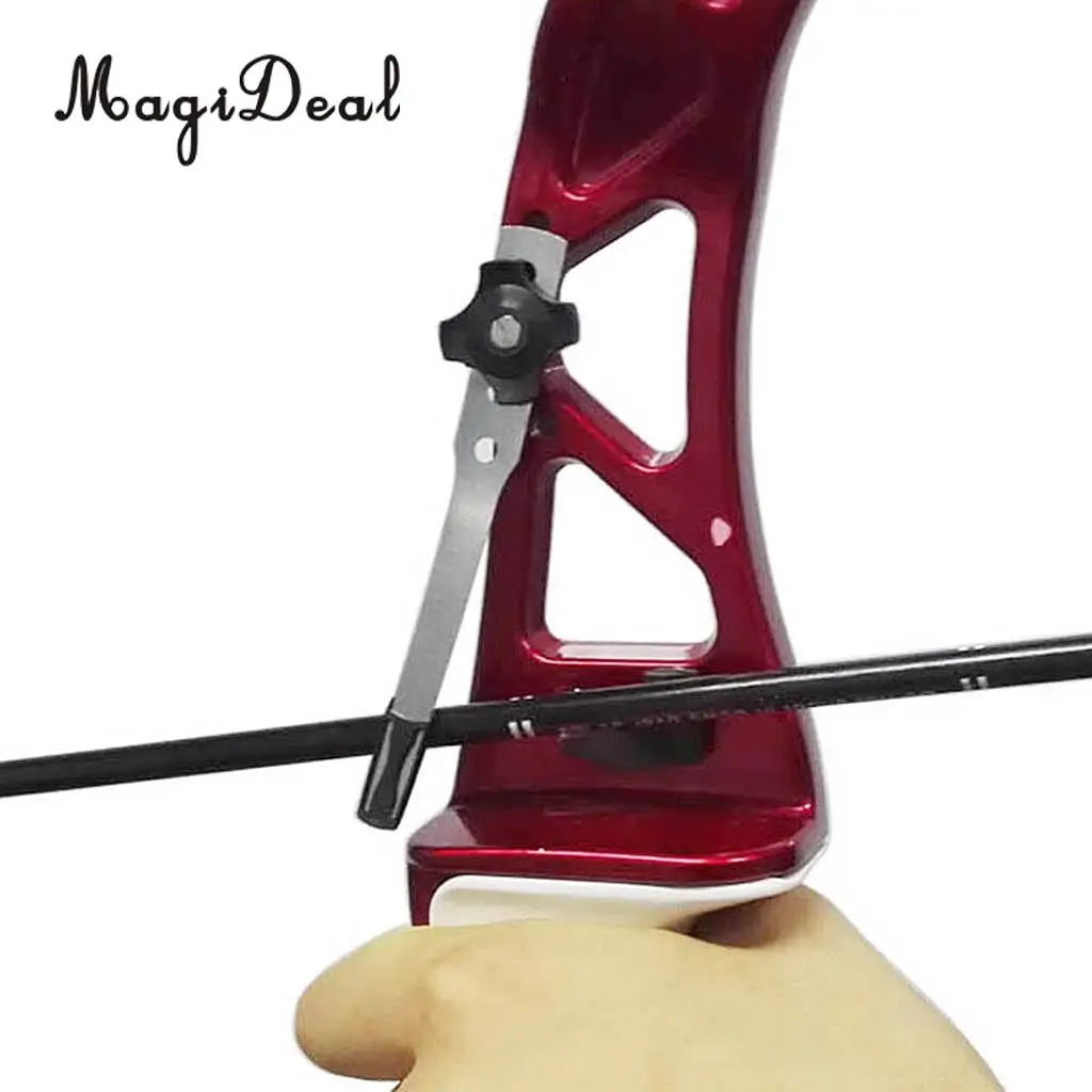 MagiDeal Stainless Steel Recurve Bow Clicker Archery Arrow Clicker Adjustable Arrow Length
MagiDeal Stainless Steel Recurve Bow Clicker Archery Arrow Clicker Adjustable Arrow Length