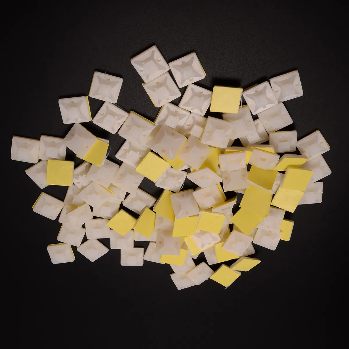 100PCS Cable Tie Base Mounts Fixing Seat White Self Adhesive Cable Wire Zip Tie Mounts Bases Wall Holder Nylon 20mmx20mm
100PCS Cable Tie Base Mounts Fixing Seat White Self Adhesive Cable Wire Zip Tie Mounts Bases Wall Holder Nylon 20mmx20mm
