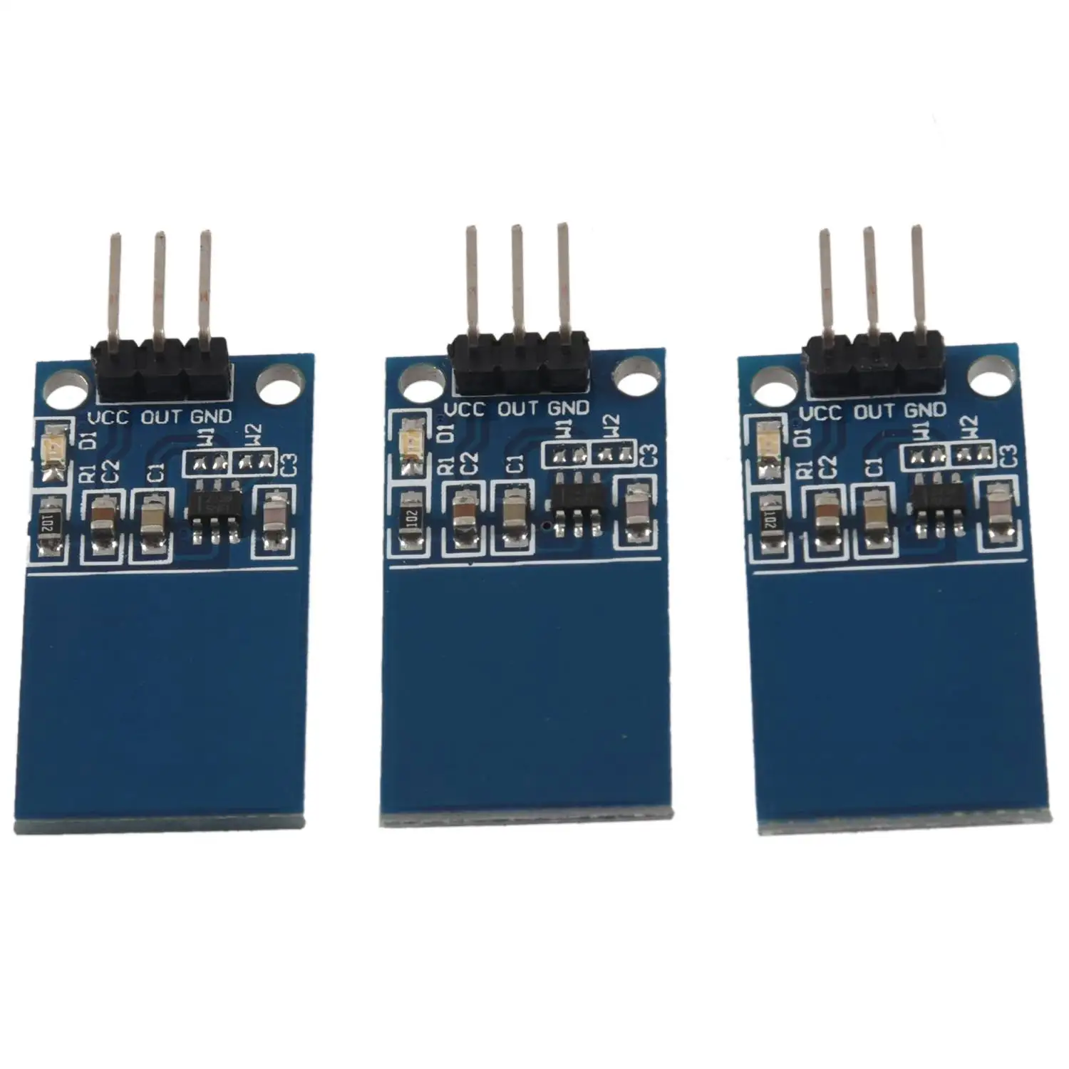 TTP223 Capacitive Touch Switch Digital Touch Sensor Module for Arduino UNO DUE MEGA - 5 pcs
TTP223 Capacitive Touch Switch Digital Touch Sensor Module for Arduino UNO DUE MEGA - 5 pcs