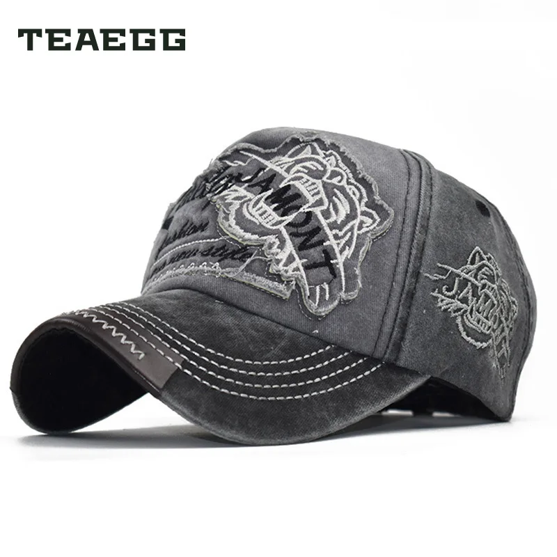 Teaegg Cap Branded Baseball Caps Fashion Hat Men 100% Washed Snapback Tiger Head Embroidered Sunshade Cap for Women's Cotton
Teaegg Cap Branded Baseball Caps Fashion Hat Men 100% Washed Snapback Tiger Head Embroidered Sunshade Cap for Women's Cotton
