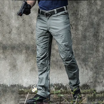 Man Waterproof Military Tactical Cargo Pants Spring/Summer Army Combat Pants SWAT Large Multi Pocket Rip-Stop Trousers
Man Waterproof Military Tactical Cargo Pants Spring/Summer Army Combat Pants SWAT Large Multi Pocket Rip-Stop Trousers