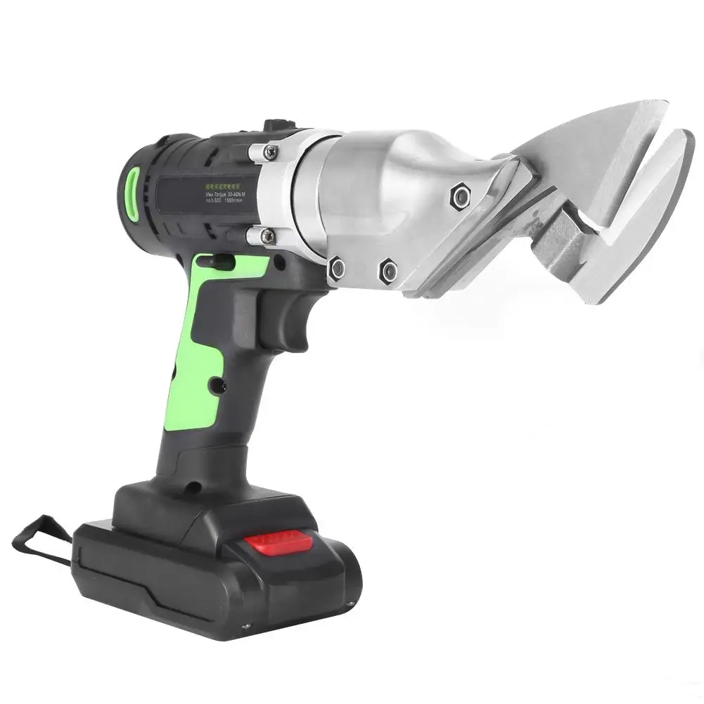 28V Aviation Scissors Electric Scissor Metal Sheet Shear Cutter Scissors Rechargeable 2 Battery Rotating Head Hand Tool Set
28V Aviation Scissors Electric Scissor Metal Sheet Shear Cutter Scissors Rechargeable 2 Battery Rotating Head Hand Tool Set
