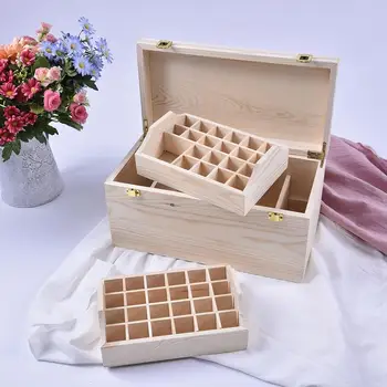 NEW 20-30 Lots Wooden Storage Box Oil Essential Oil Box Multi-layer Essential Oil Packaging Box Jewelry Treasure Case For Home
NEW 20-30 Lots Wooden Storage Box Oil Essential Oil Box Multi-layer Essential Oil Packaging Box Jewelry Treasure Case For Home