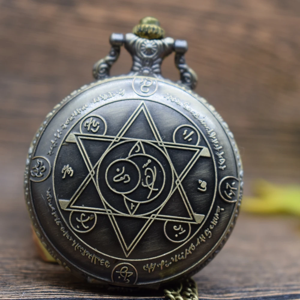 Pocket & Fob Watches Vintage Fullmetal Alchemist Anime Cosplay Pocket Watch Necklace Pendan Women/Mens Pendant Watch Gift
Pocket & Fob Watches Vintage Fullmetal Alchemist Anime Cosplay Pocket Watch Necklace Pendan Women/Mens Pendant Watch Gift