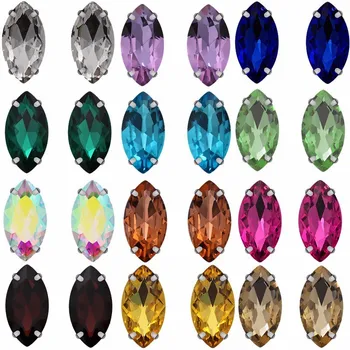 Pulaqi Horse Eye Colorful Sew On Rhinestones With Sliver Claw Glass Crystal Glass Sew On Claw Rhinestones For Wedding Dress Bead
Pulaqi Horse Eye Colorful Sew On Rhinestones With Sliver Claw Glass Crystal Glass Sew On Claw Rhinestones For Wedding Dress Bead