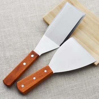 Stainless steel iron plate scoop pizza pancake flat steak pressure spade hand gripper kitchen barbecue BBQ tool wood handle
Stainless steel iron plate scoop pizza pancake flat steak pressure spade hand gripper kitchen barbecue BBQ tool wood handle