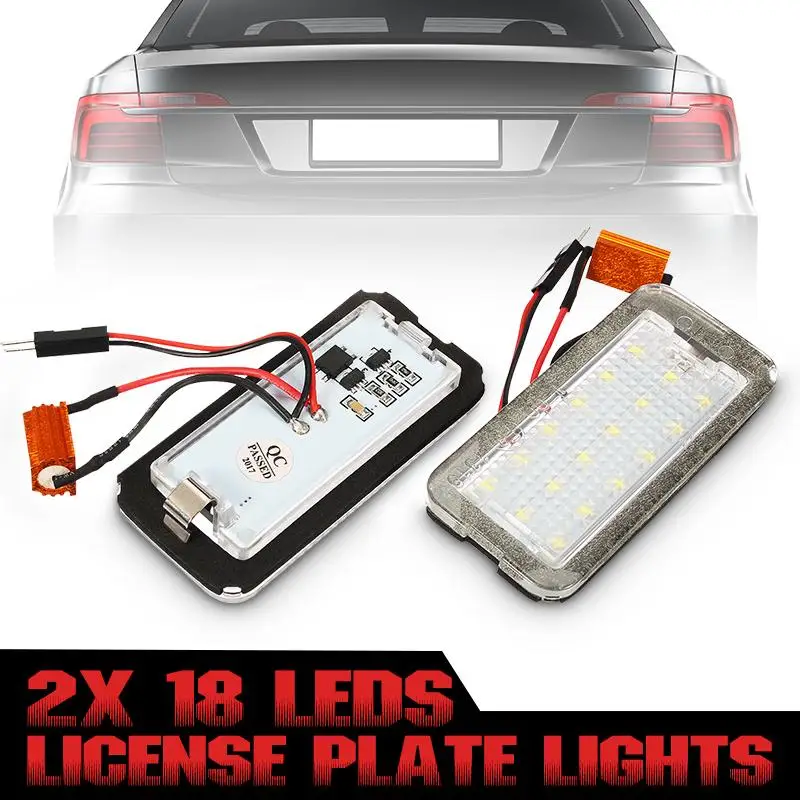 Pair Car License Plate light Lamp 12V For Fiat 500 500C White Light Color Error Free White LED Number Licence Plate Lights
Pair Car License Plate light Lamp 12V For Fiat 500 500C White Light Color Error Free White LED Number Licence Plate Lights